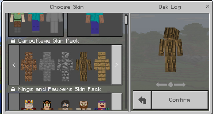 Camouflage Skin Pack – Minecraft 1.2